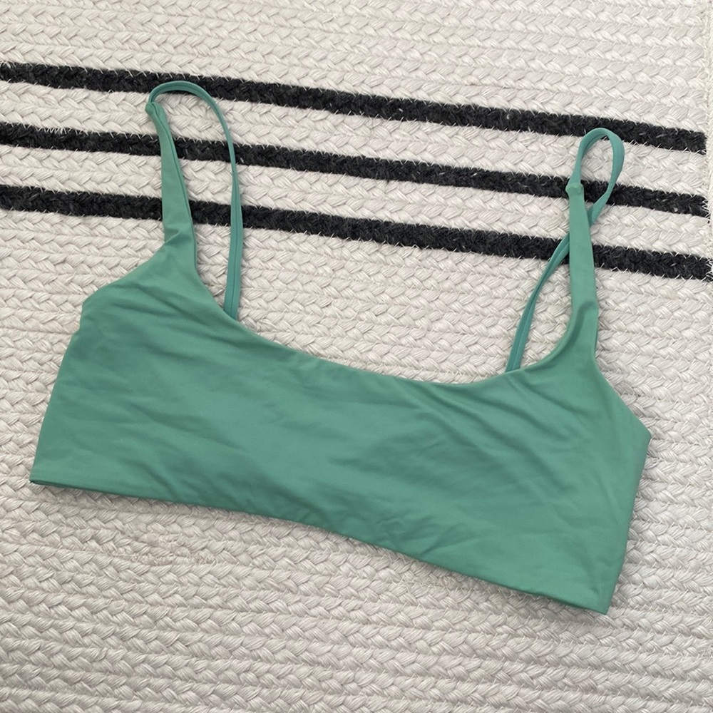 Dippin Daisys seafoam green twist top